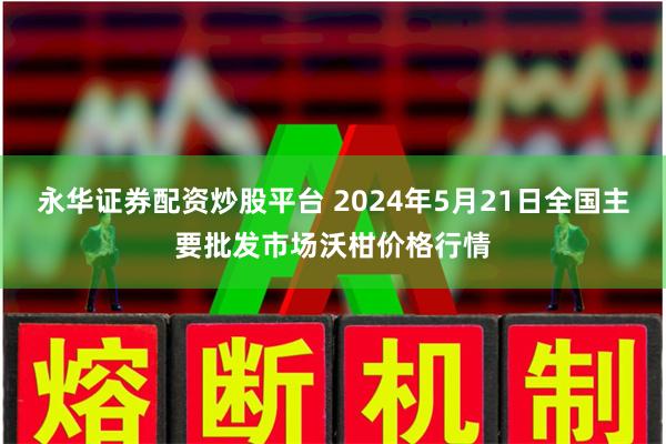 永华证券配资炒股平台 2024年5月21日全国主要批发市场沃柑价格行情