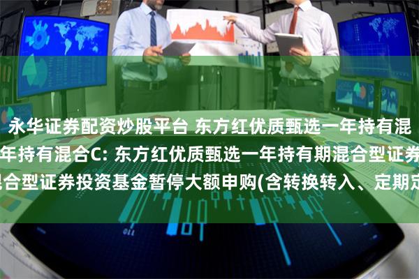 永华证券配资炒股平台 东方红优质甄选一年持有混合A,东方红优质甄选一年持有混合C: 东方红优质甄选一年持有期混合型证券投资基金暂停大额申购(含转换转入、定期定额投资)业务的公告