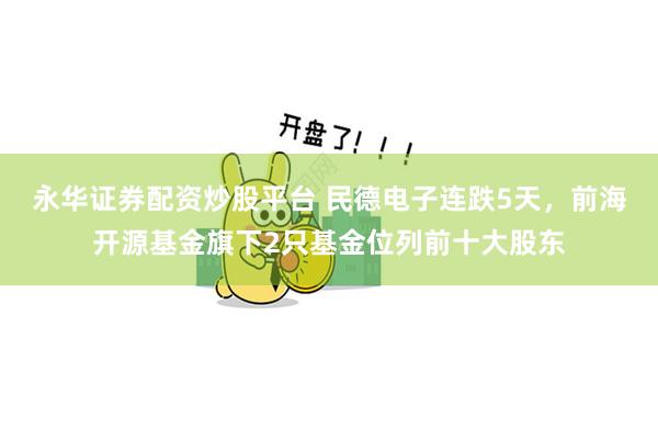 永华证券配资炒股平台 民德电子连跌5天，前海开源基金旗下2只基金位列前十大股东