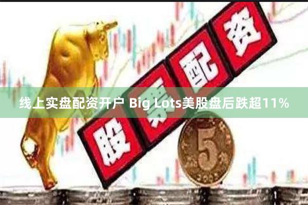 线上实盘配资开户 Big Lots美股盘后跌超11%