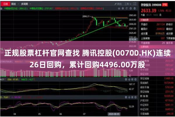 正规股票杠杆官网查找 腾讯控股(00700.HK)连续26日回购，累计回购4496.00万股
